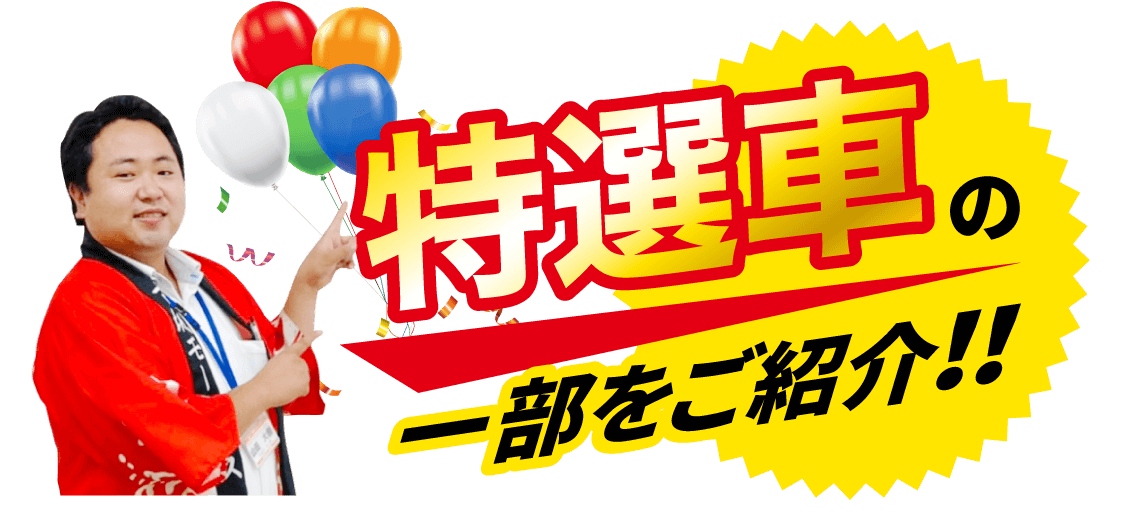 特選車の一部をご紹介！